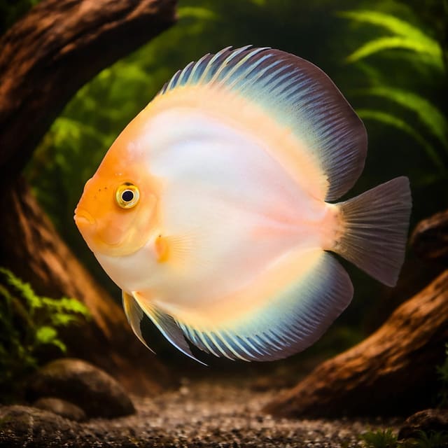 Ghost Discus (Symphysodon spp.) domestic discus strain