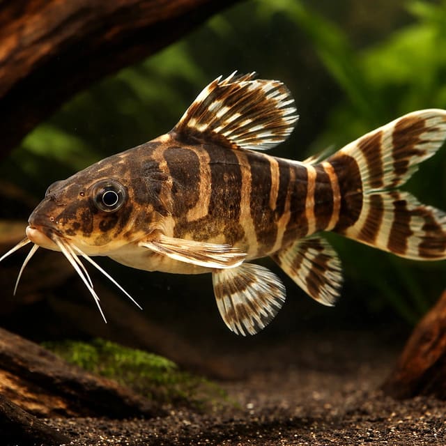 Synodontis ornatipinnis 4 - — Fresh Water Fish