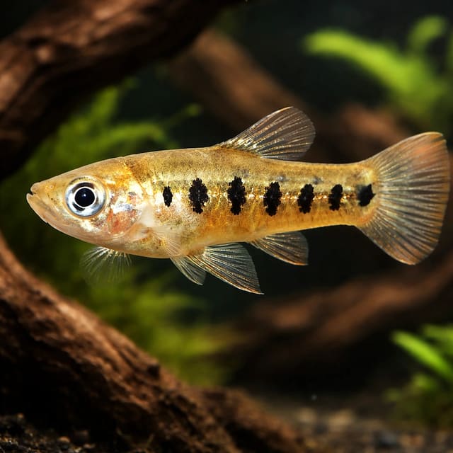Ten spotted -bearer — Fresh Water Fish