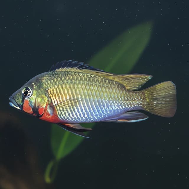 Thoracochromis brauschi Fwa River Cichlid source photo
