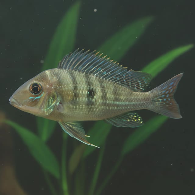 Trombetas Eartheater Geophagus altifrons source fish photo