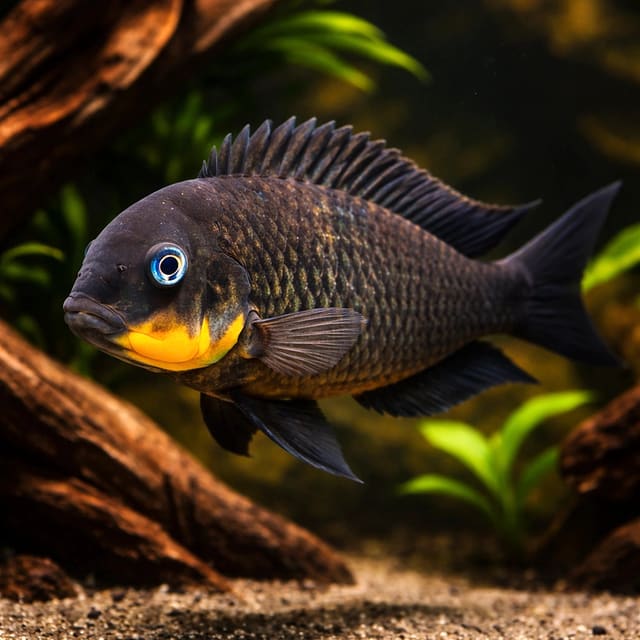 Tropheus brichardi mpimbwe 4 - — Fresh Water Fish