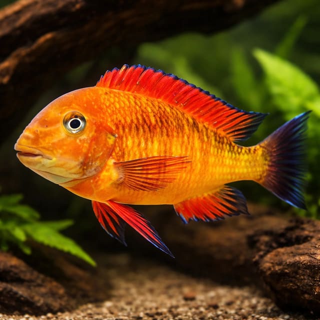 Tropheus brichardi namansi gold 5 - — Fresh Water Fish