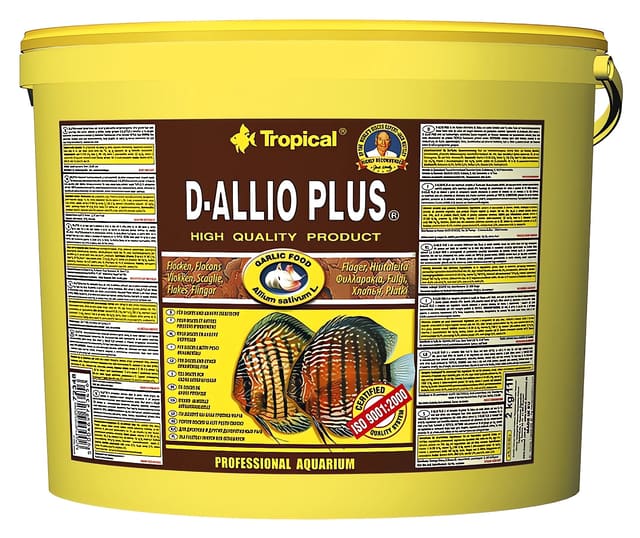 Tropical D Allio Plus - Premium Fish Food — Tropical D Allio Plus for Vibrant Fish Health UK