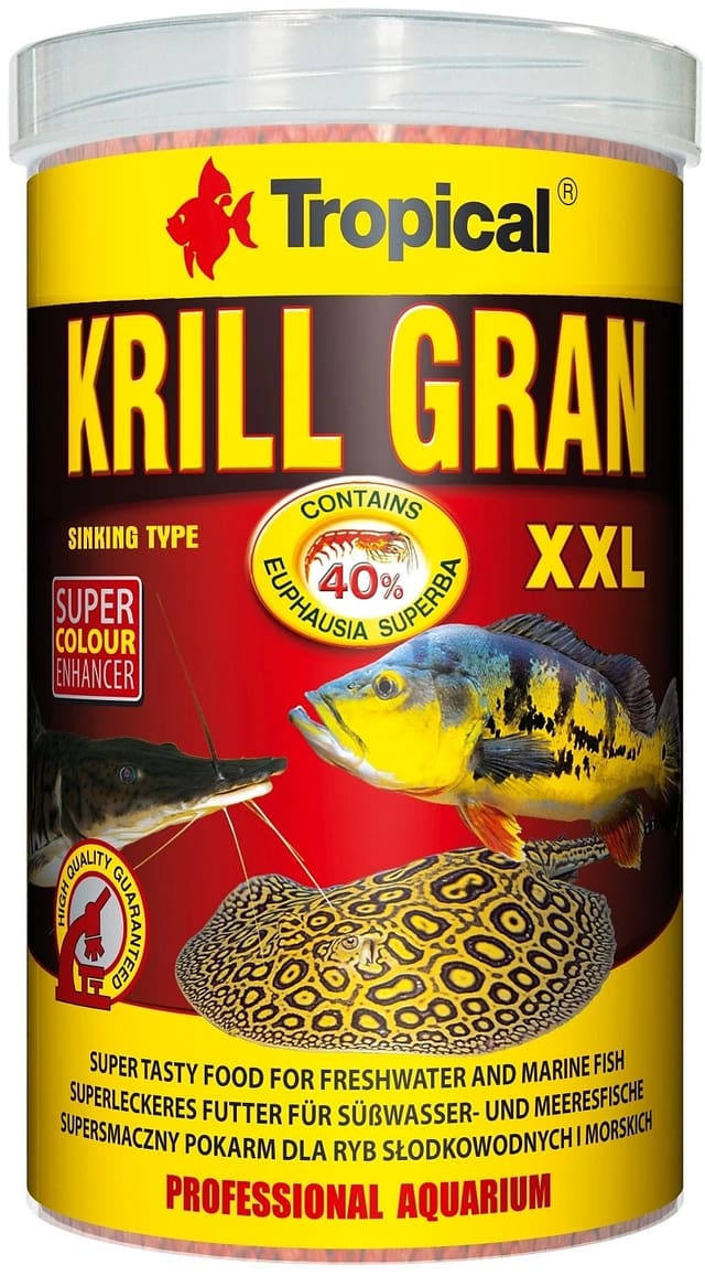 Tropical Krill Gran XXL 5L 2.5kg sinking fish food