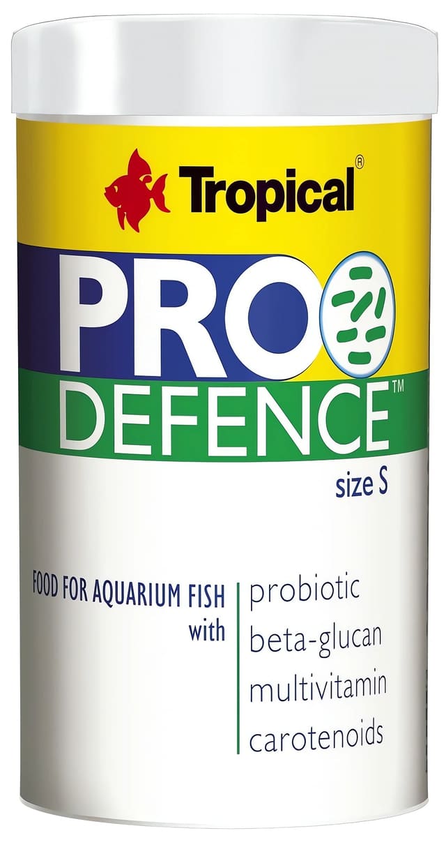 Tropical Pro Defence Granules S probiotic small fish food pack