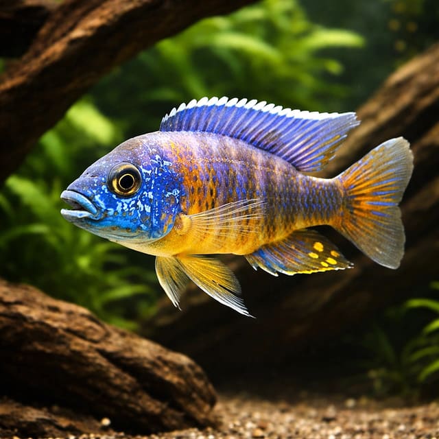 Fort Maguire Peacock (Aulonocara hansbaenschi)