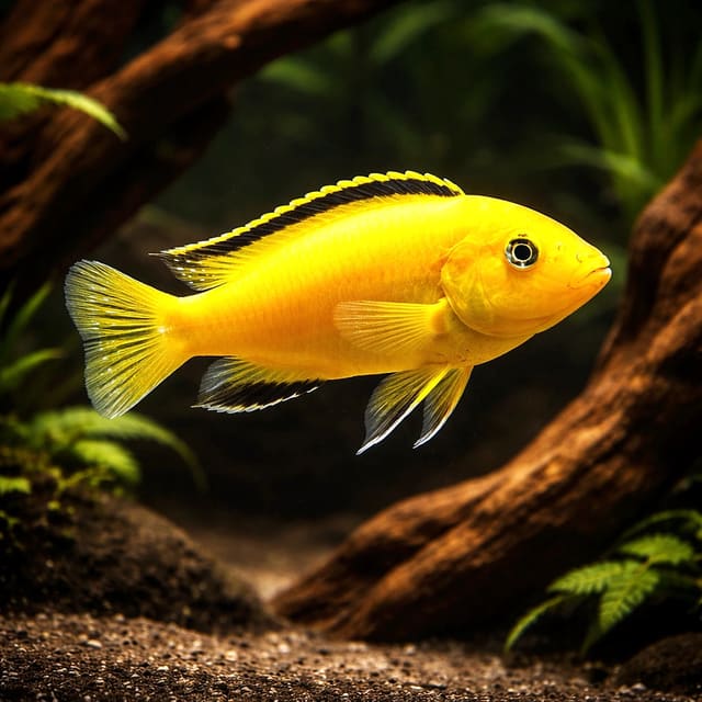 Yellow Lab Cichlid (Labidochromis caeruleus)