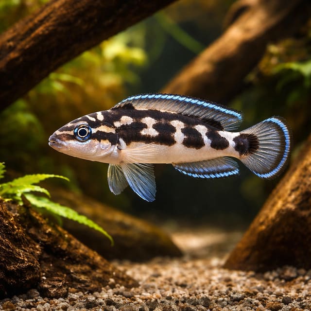 Masked Julie (Julidochromis transcriptus)
