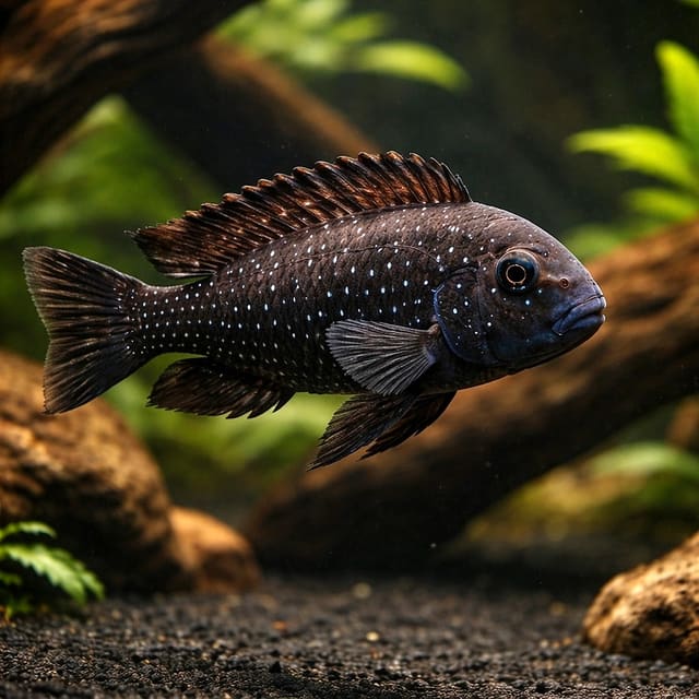 Tropheus Duboisi (White-Spotted Cichlid)