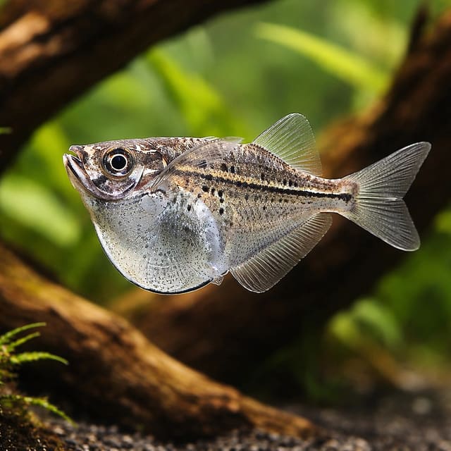 Black-wing Hatchetfish (Carnegiella marthae)
