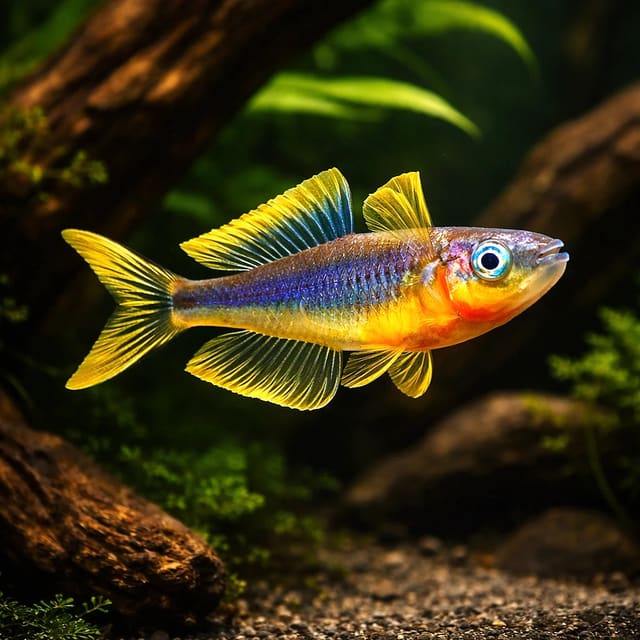 Forktail Blue-Eye (Pseudomugil furcatus)