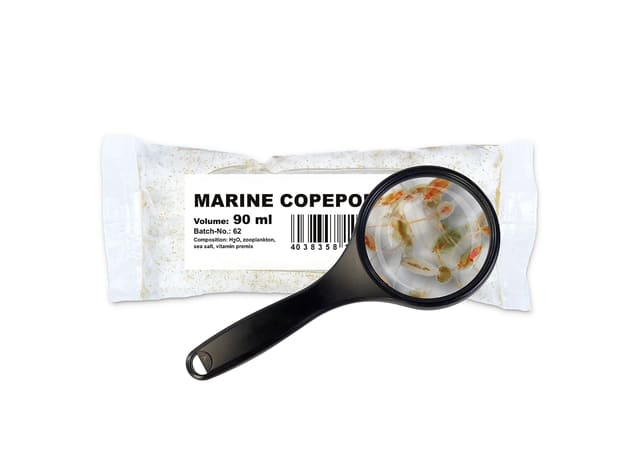 Marine Copepods live food PE bags for reef aquarium feeding
