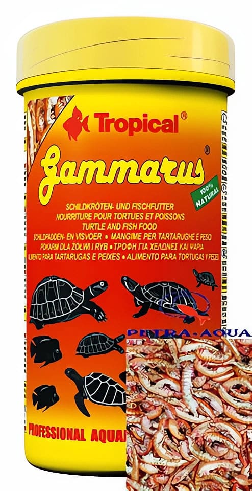 Tropical Gammarus dried freshwater shrimp food pack