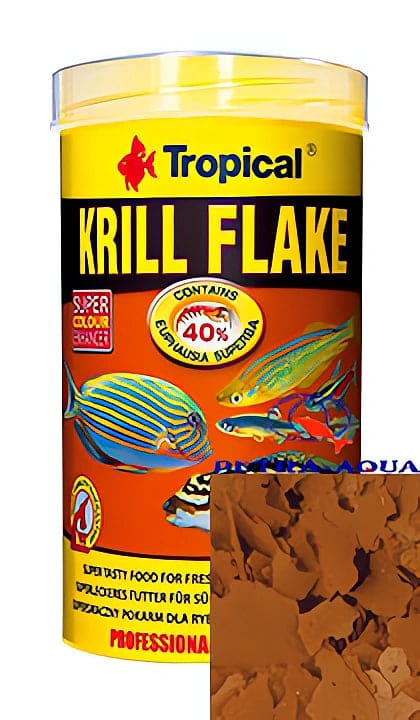 Tropical Krill Flake - Premium Fish Food — Tropical Krill Flake for Healthy Fish UK