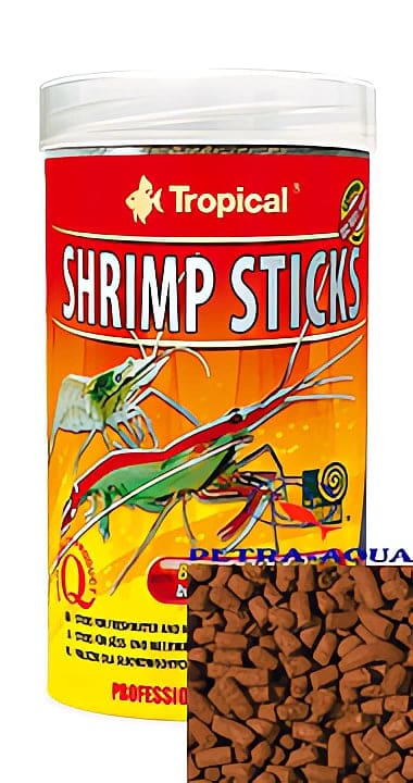 Tropical Shrimp Sticks sinking crustacean food pack