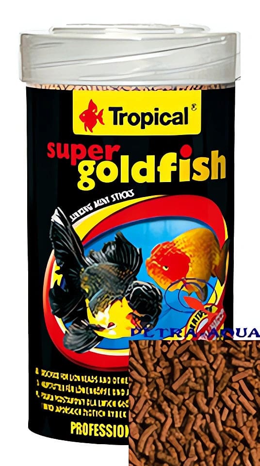 Tropical Super Goldfish Mini Sticks sinking fancy goldfish food