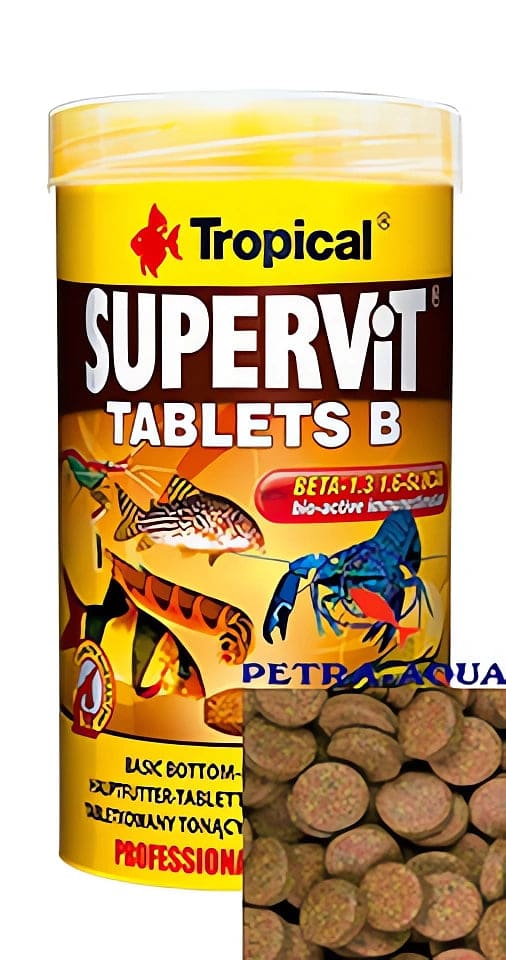 Tropical Supervit Tablets B bottom-feeder tablet food tub