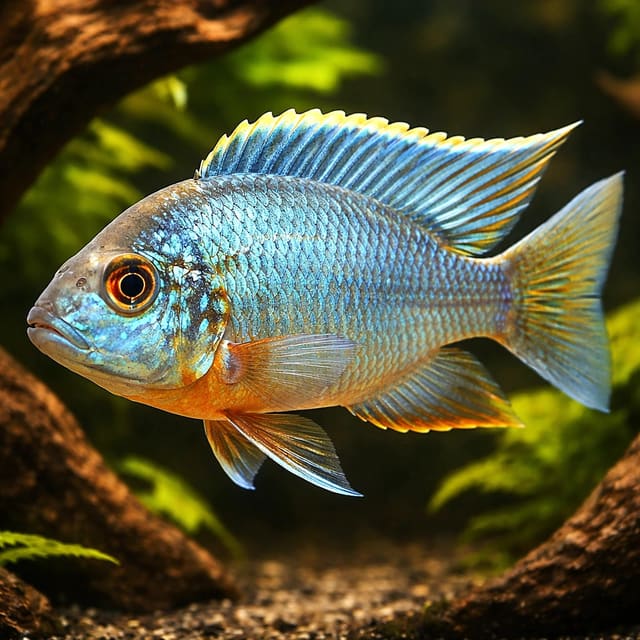 Turquoise Peacock Cichlid — Fresh Water Fish
