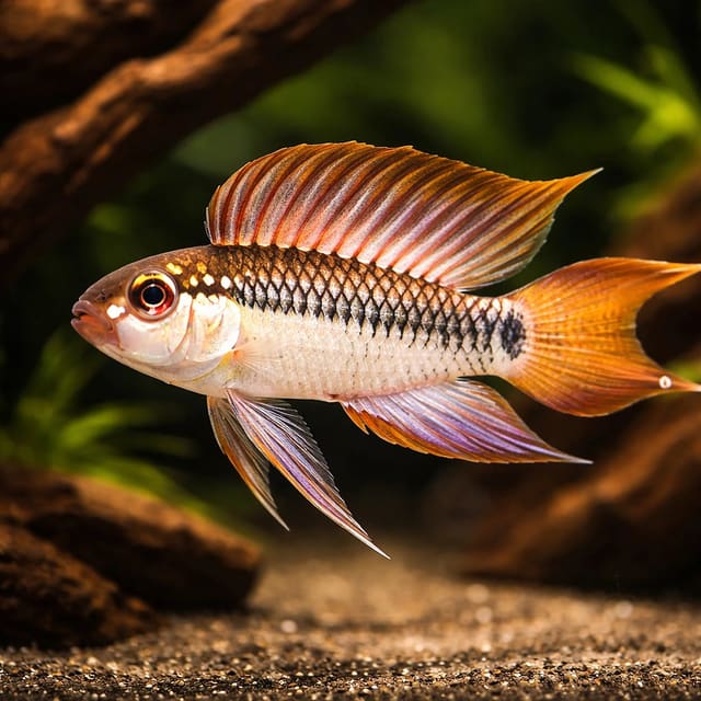 Uapesi Dwarf Cichlid Sao Gabriel — Fresh Water Fish