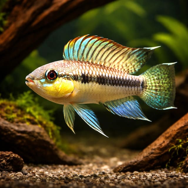 Uapesi Dwarf Cichlid urubaxi — Fresh Water Fish