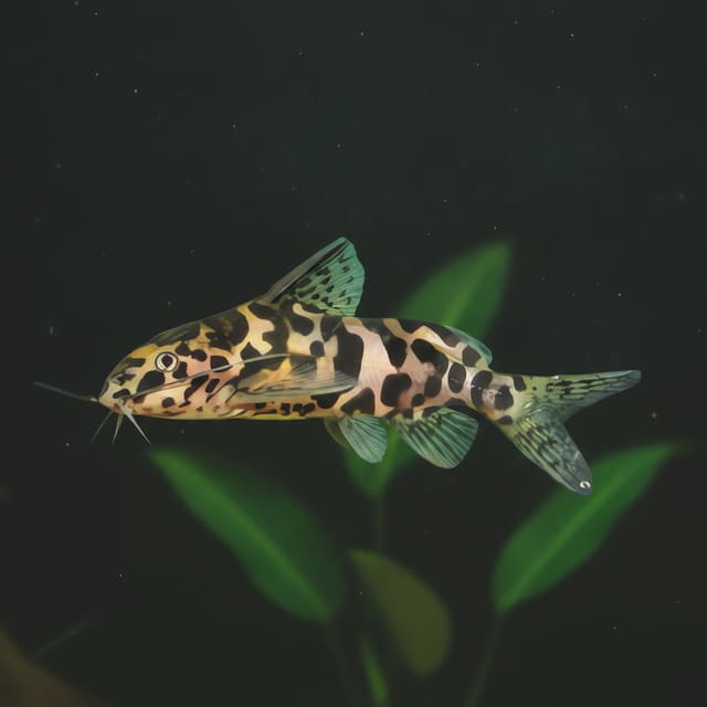 Vermiculated Synodontis (Synodontis schoutedeni) juvenile catfish