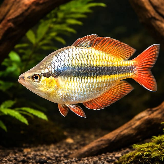 Western Rainbowfish (Melanotaenia australis) exact source photo