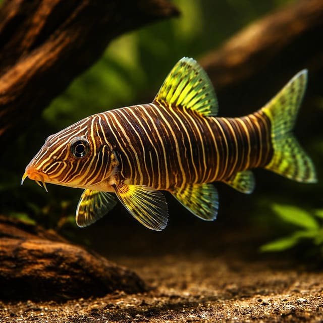 Zebra Loach (Botia striata) — representative image