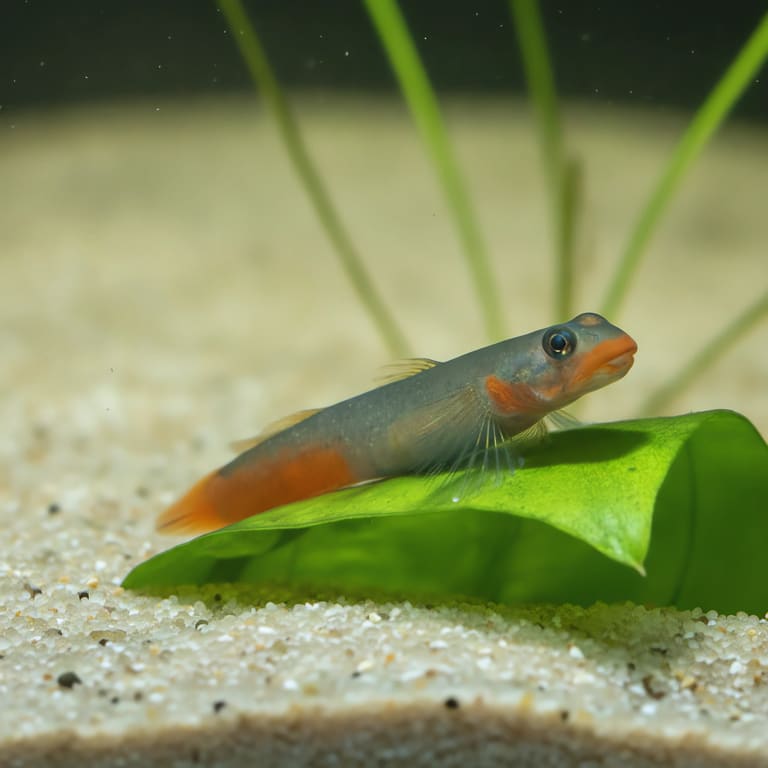 Representative Red Lipstick Goby trade fish; exact stock origin, sex and individual colour not certified