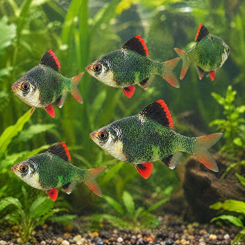 15 × Green Tiger Barb · Deal Pack · Free Delivery