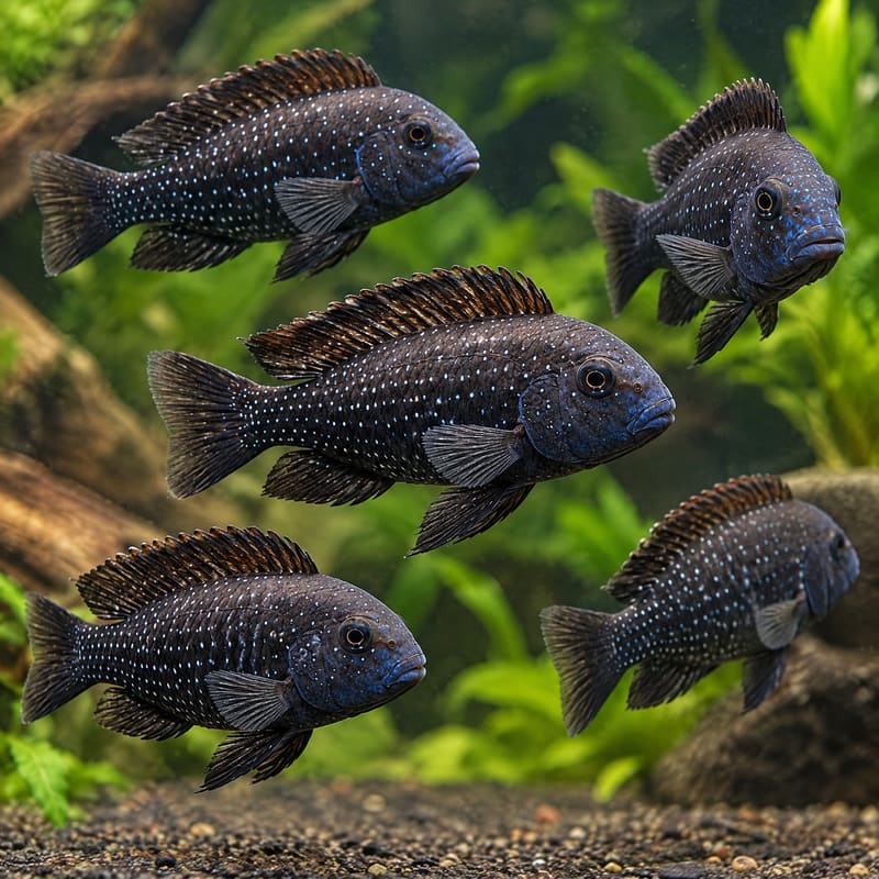 10 × White-Spotted Cichlid · Deal Pack · Free Delivery