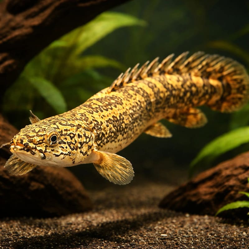 Polypterus ornatipinnis 5 - — Fresh Water Fish