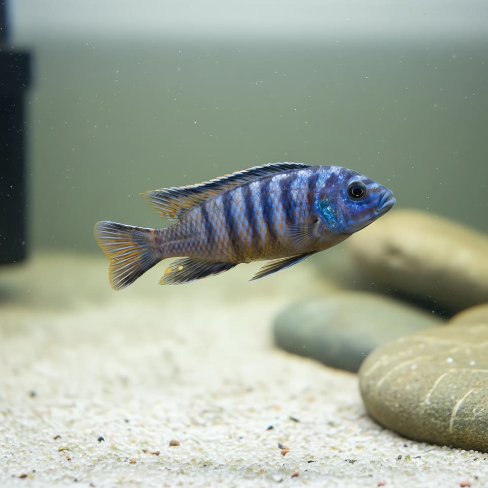 Bluegray mbuna, Johanni Mbuna (Melanochromis johanni)