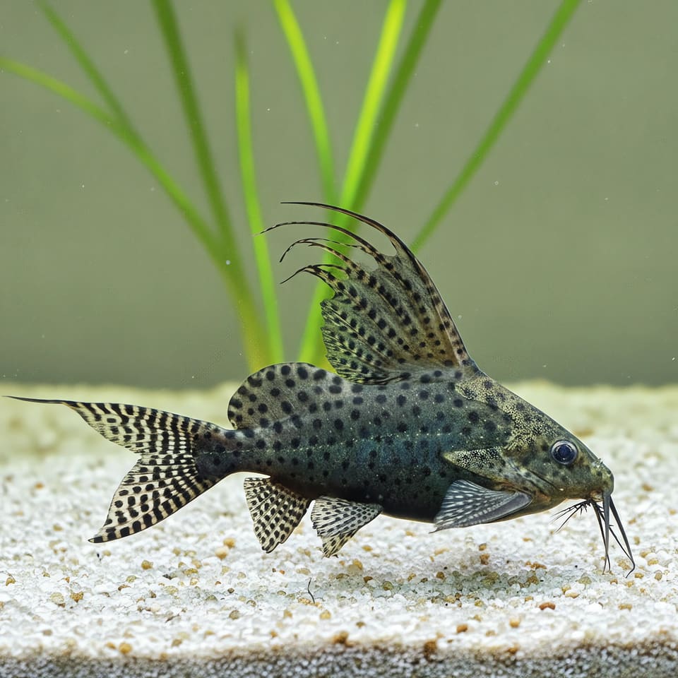 Featherfin Synodontis (Synodontis eupterus)