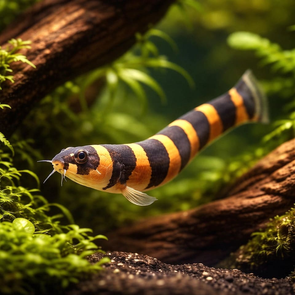 Kuhli Loach (Acanthophthalmus kuhli)