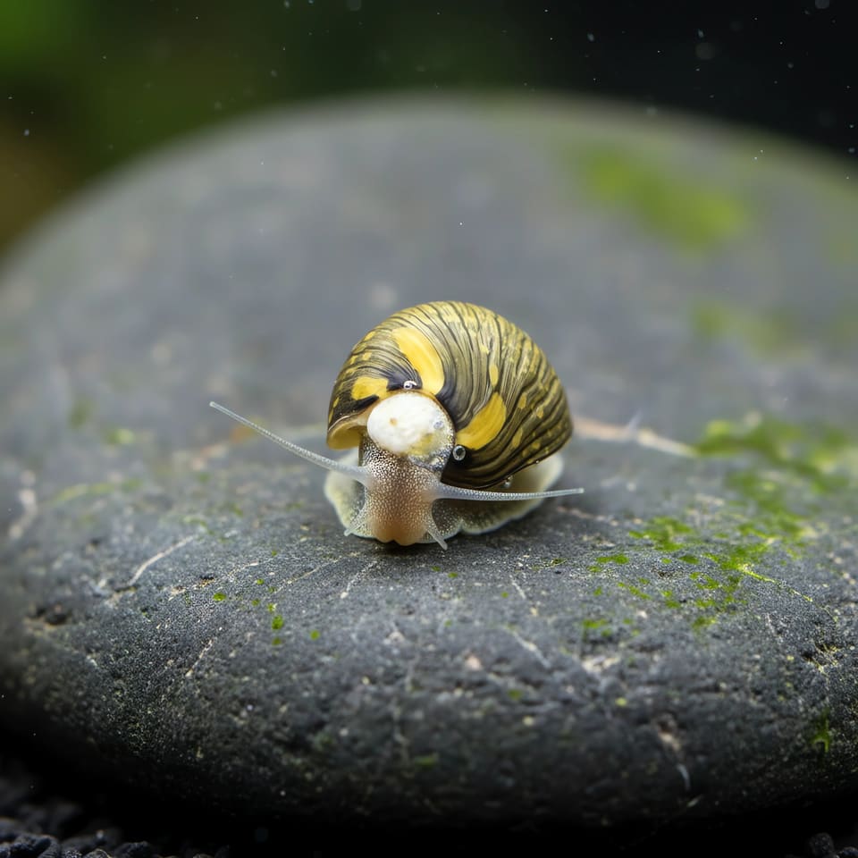 Sun Nerite Snail (Neritina sp.)