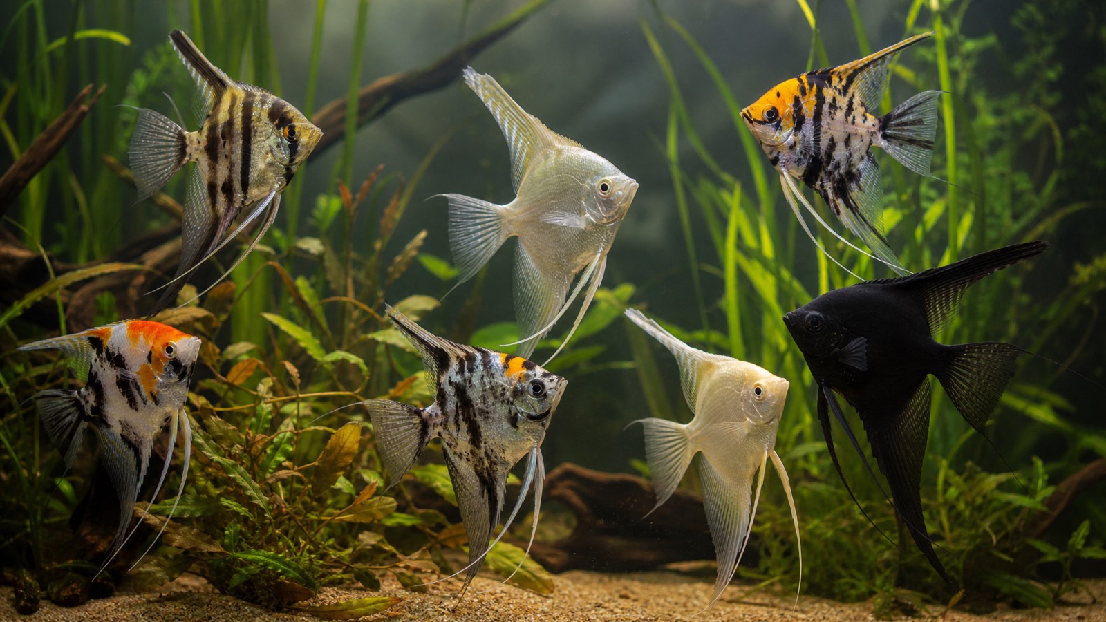 Angelfish Types: Koi, Platinum, Marble & | Tropical Fish Co